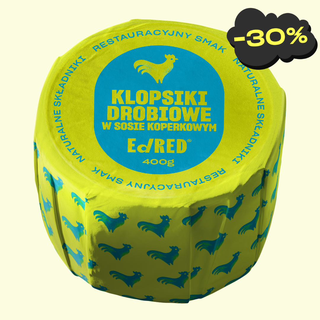 KLOPSIKI DROBIOWE W SOSIE KOPERKOWYM