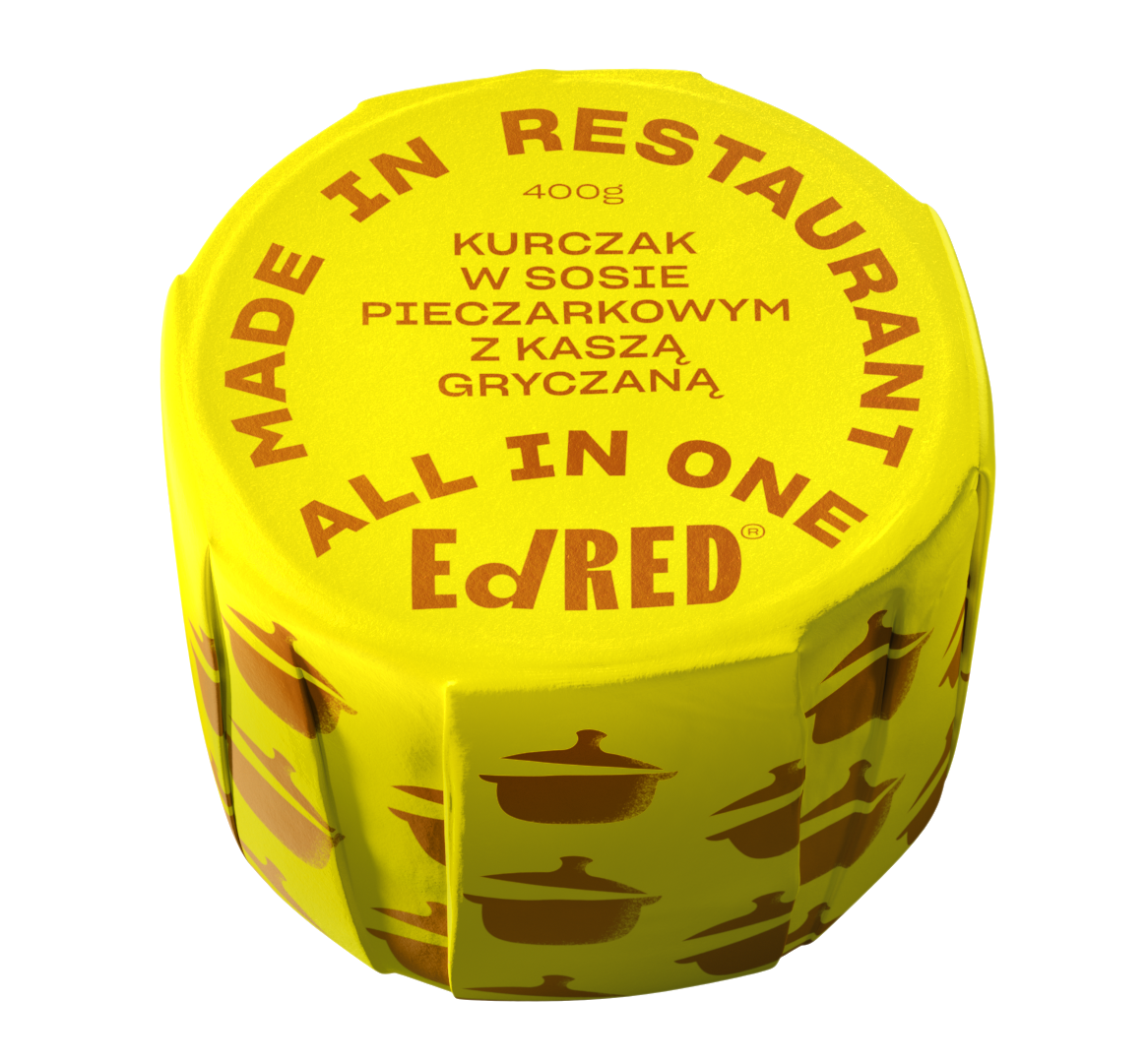 KURCZAK W SOSIE PIECZARKOWYM Z KASZĄ GRYCZANĄ