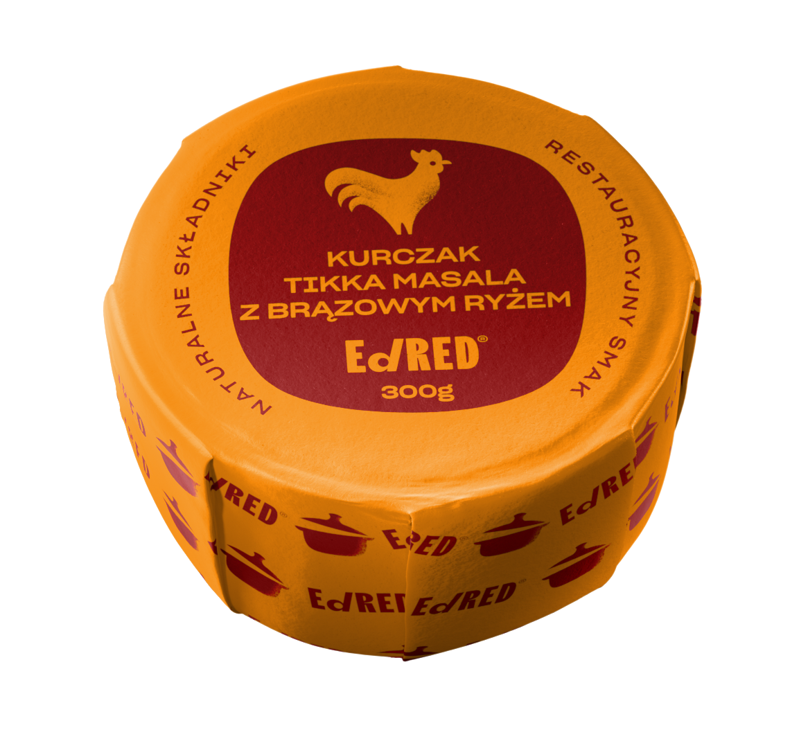 KURCZAK TIKKA MASALA Z BRĄZOWYM RYŻEM