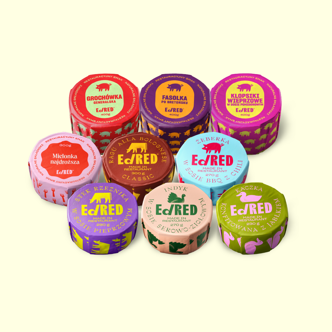 BESTSELLER - zestaw 9 puszek Eda