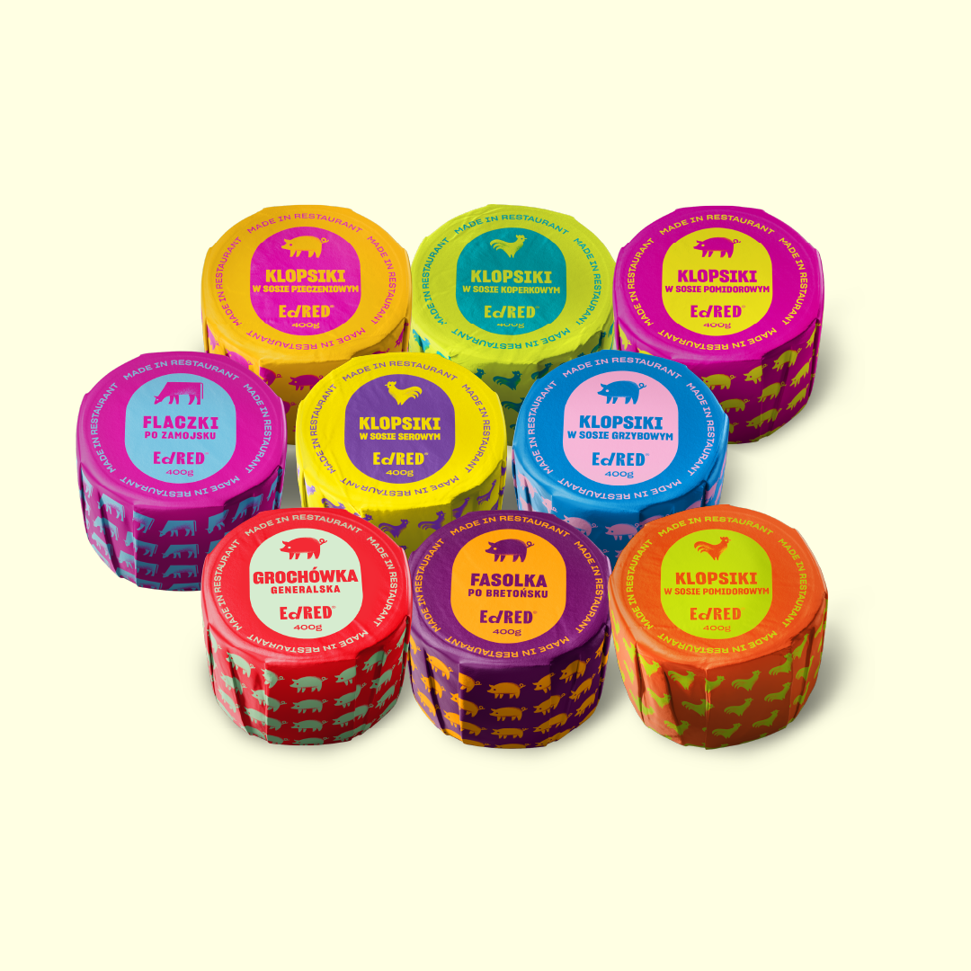 CASUAL - zestaw 9 puszek Eda