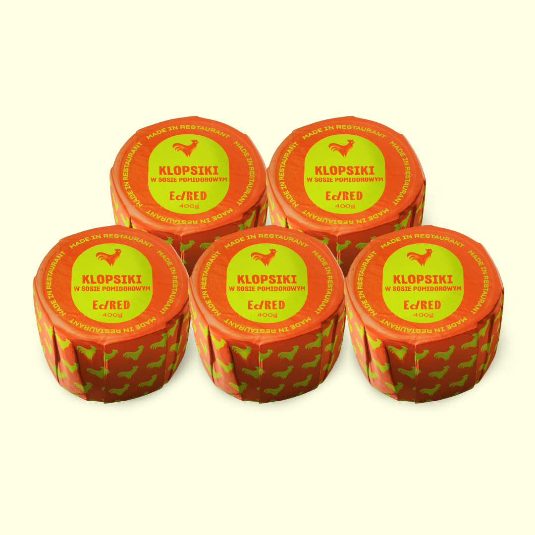 5X KLOPSIKI DROBIOWE W SOSIE POMIDOROWYM