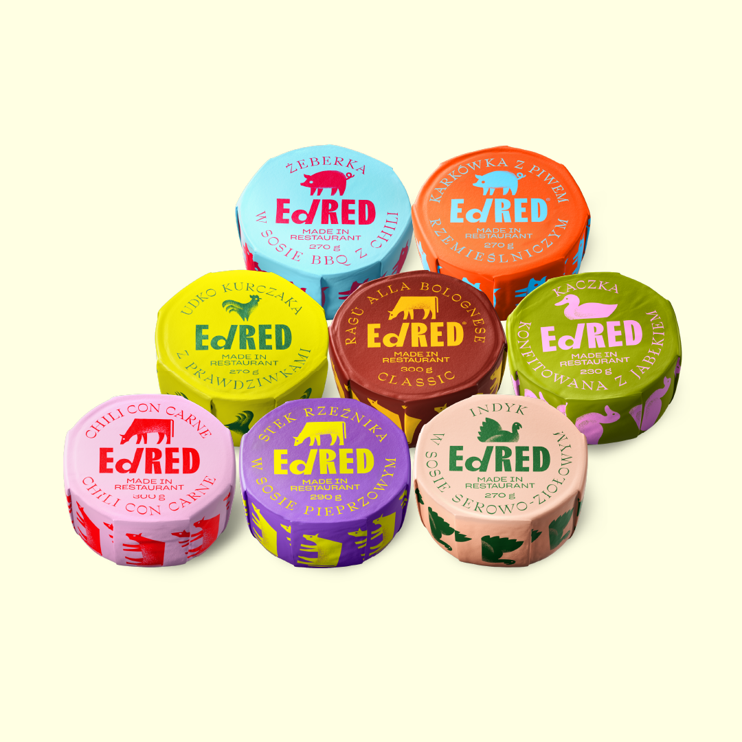 ORIGINALS - zestaw 8 puszek Eda