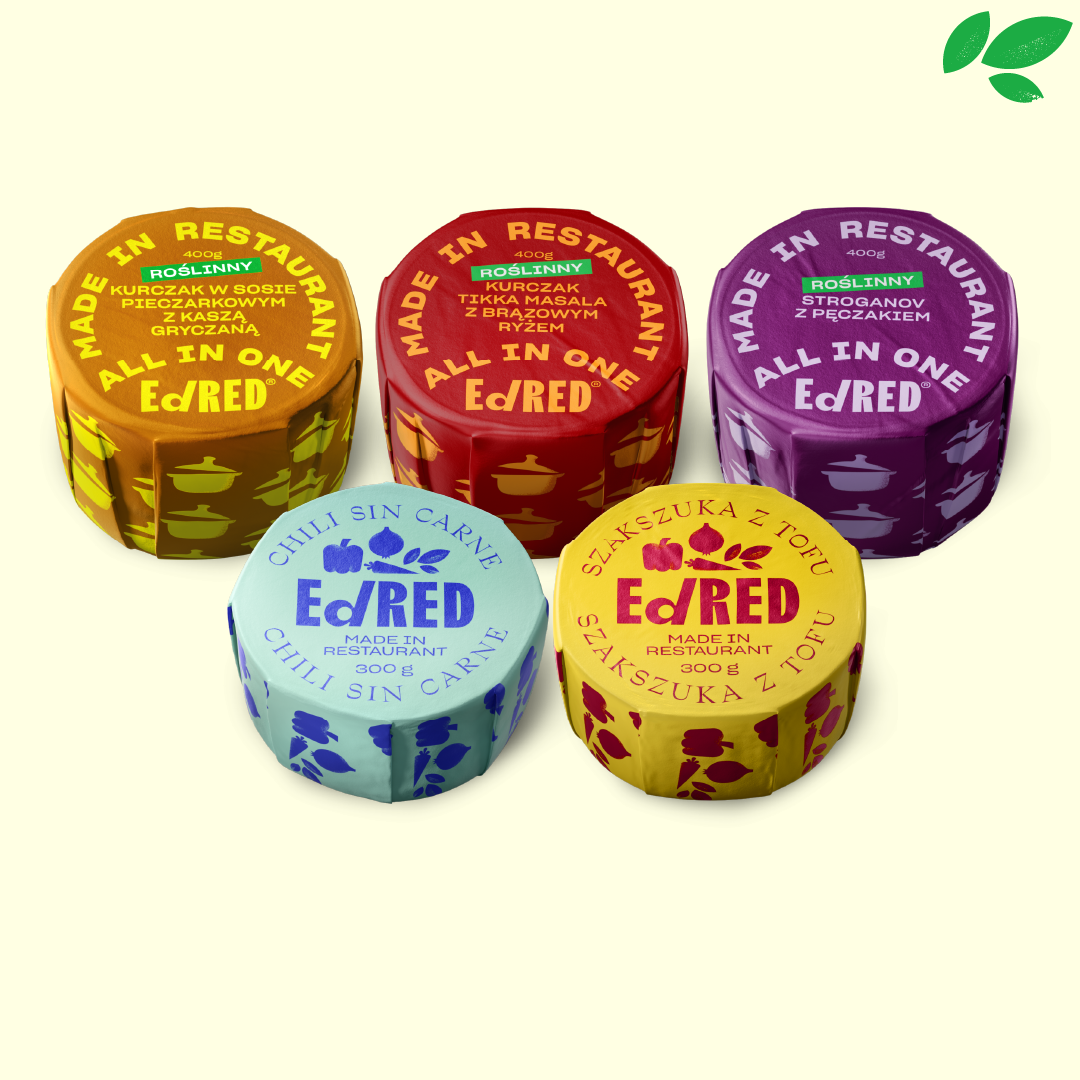 WEGE - zestaw 5 wegetariańskich puszek Eda