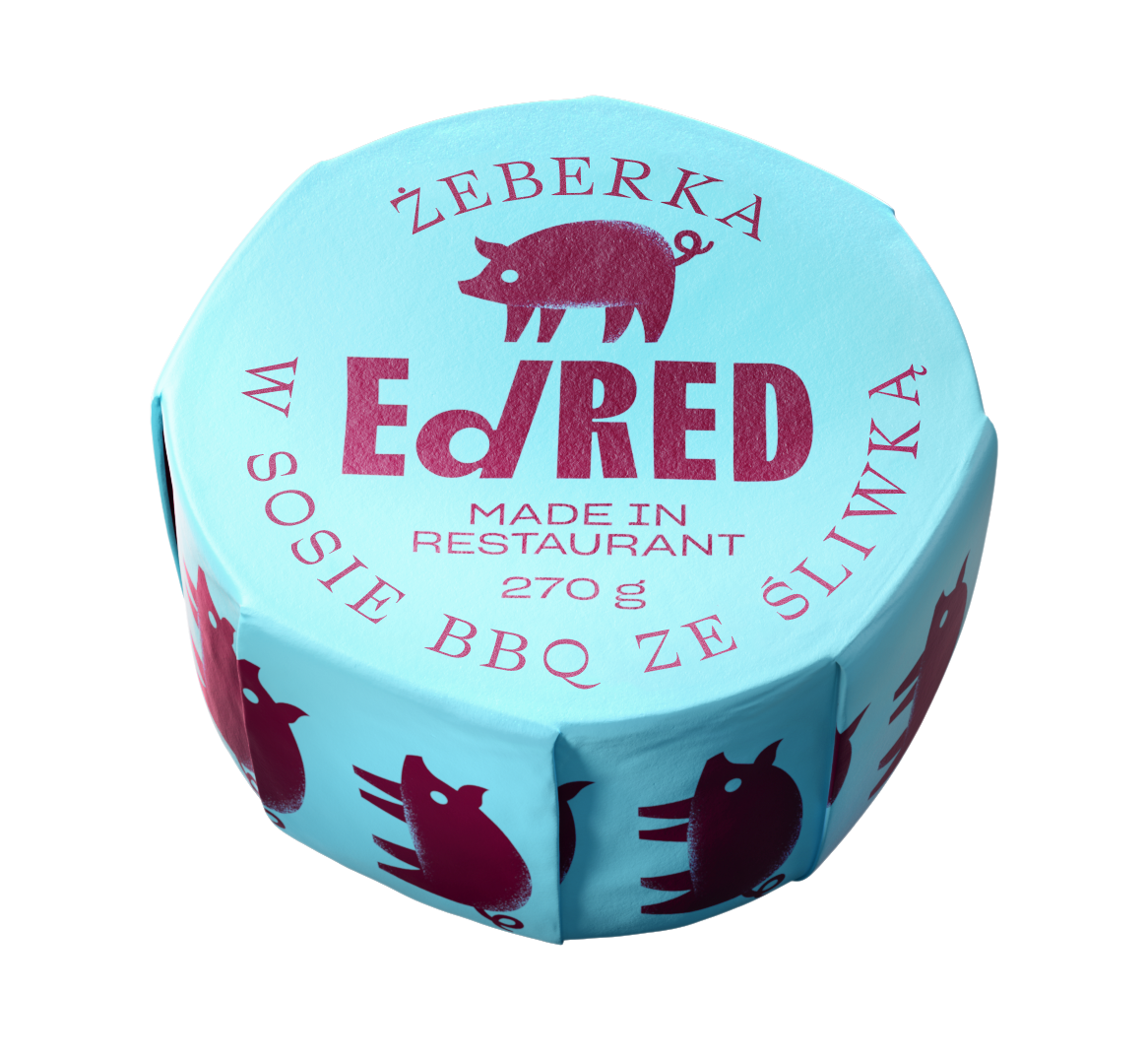 Żeberka w sosie BBQ ze śliwką