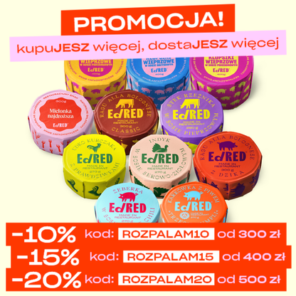 LOW CARB - zestaw 11 puszek Eda