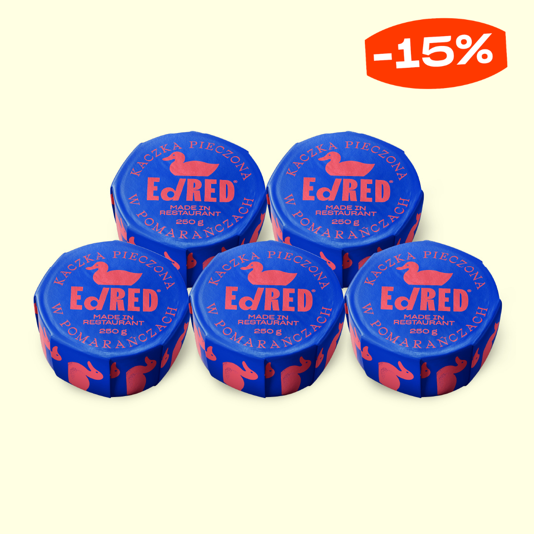 5X KACZKA PIECZONA W POMARAŃCZACH