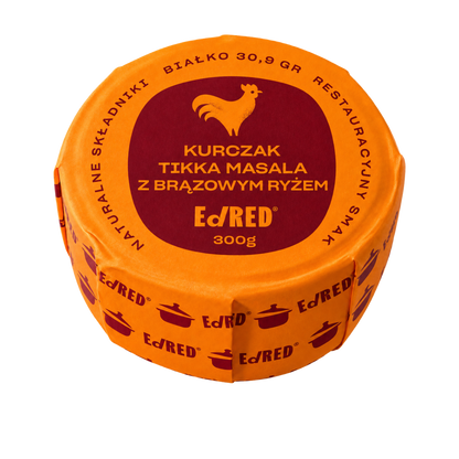 KURCZAK TIKKA MASALA Z BRĄZOWYM RYŻEM