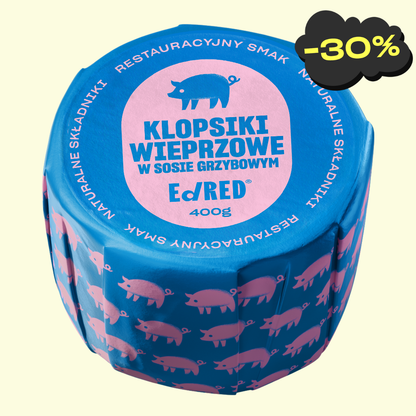 Klopsiki wieprzowe w sosie grzybowym