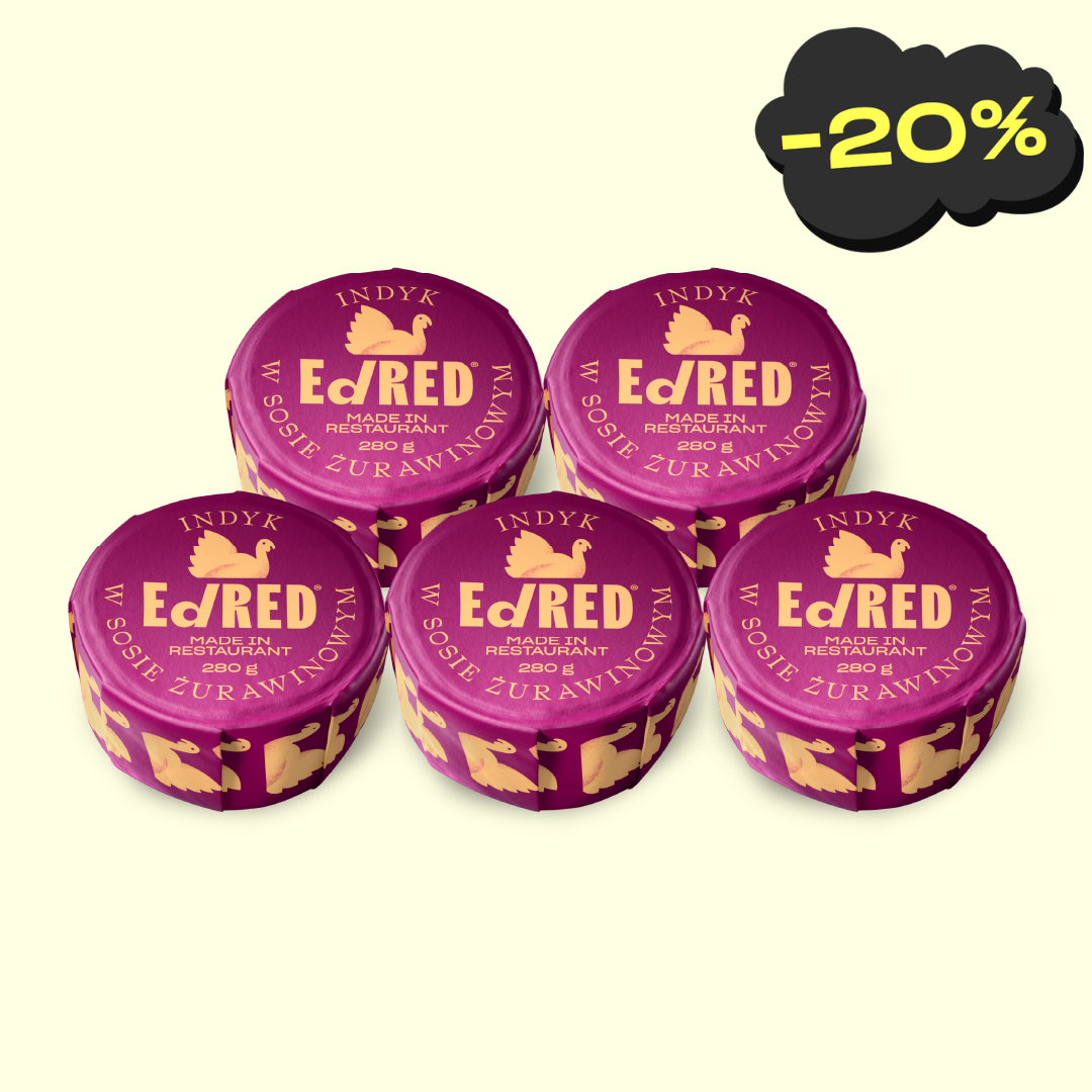 5X INDYK W SOSIE ŻURAWINOWYM