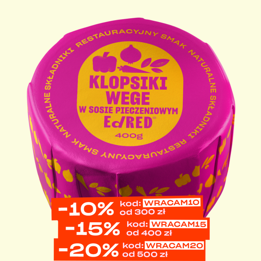 KLOPSIKI WEGE W SOSIE PIECZENIOWYM