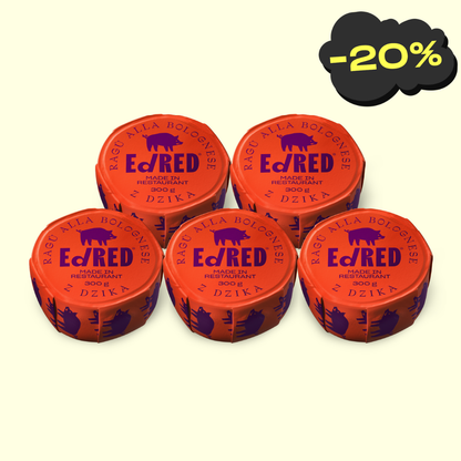 5X RAGU ALLA BOLOGNESE Z DZIKA