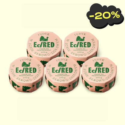 5X INDYK W SOSIE SEROWO-ZIOŁOWYM