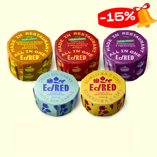 WEGE - zestaw 5 wegetariańskich puszek Eda