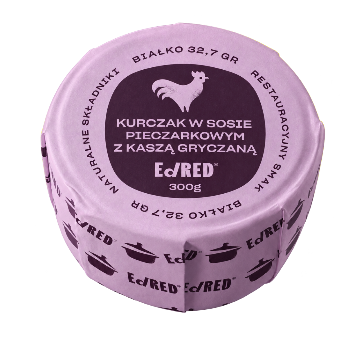 KURCZAK W SOSIE PIECZARKOWYM Z KASZĄ GRYCZANĄ