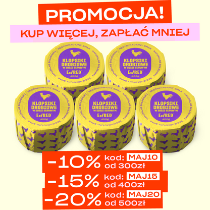 5X KLOPSIKI DROBIOWE W SOSIE SEROWYM
