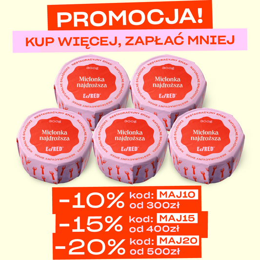 5X MIELONKA NAJDROŻSZA