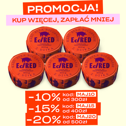 5X RAGU ALLA BOLOGNESE Z DZIKA